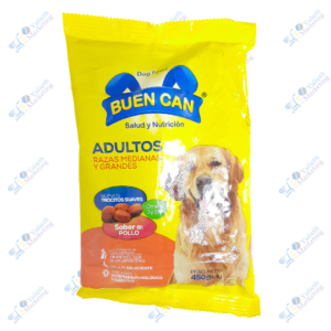 Buen Can Comida para Perro Adulto Mediana/Grandes Sabor a Pollo 450 gr