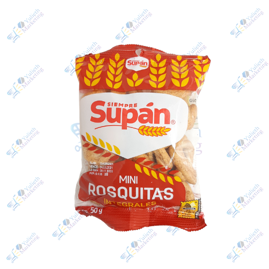 Supán Mini Rosquitas Integral 50 gr