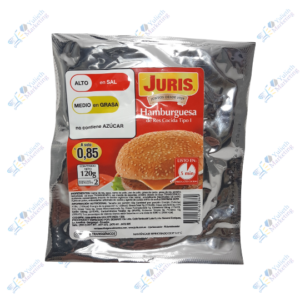 Juris Hamburguesa de Carne Tipo I Pack x 2 U 120 g