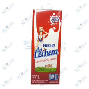 Nestlé La Lechera Leche Semidescremada 1 lt