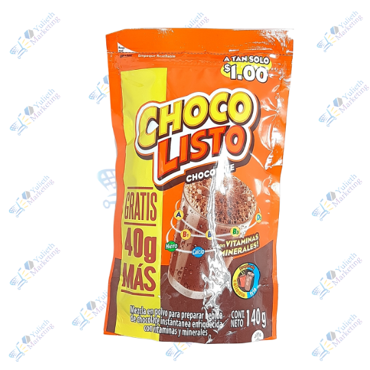 Choco Listo Chocolate en Polvo Sachet 140 g