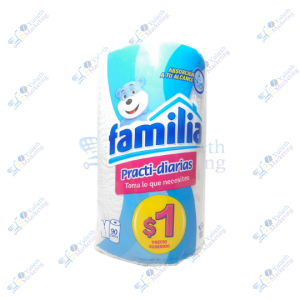 Familia Toalla de Cocina Doble Hoja x 90 Cortes