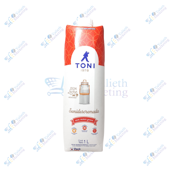 Toni Leche Líquida Semidescremada 1 lt