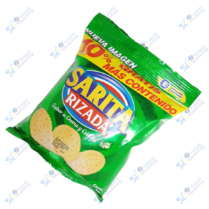 Inalecsa Sarita Rizada Snack Papas Fritas Crema y Cebolla 30 g