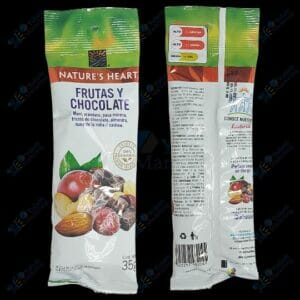 Nature's Heart Frutos Secos Frutas y Chocolate Mani Arandano Pasas Almebdra 35 g